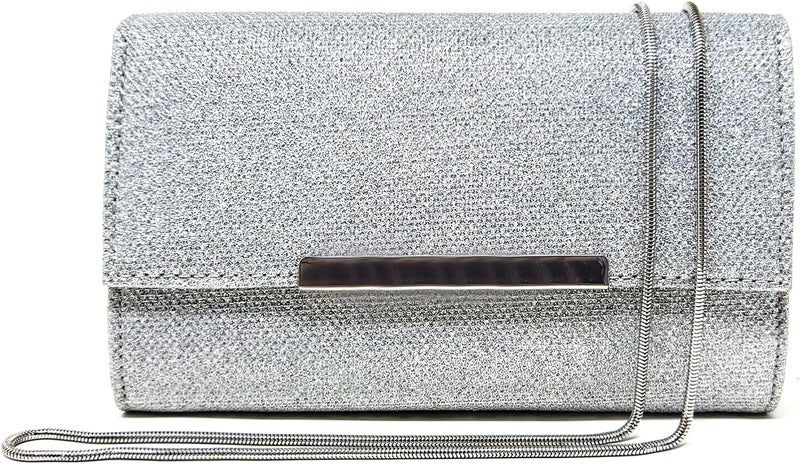 AFKOMST Small Clutch Purses for Women Formal Evening Bag Crossbody and Wristlet Handbags for Party Prom Cocktail Wedding - Image 1